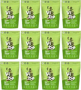 Vibe Crunchy Kale Vegan Sour Cream and Green Onion 75 g - Case of 12