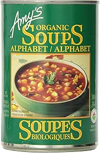 Amy's Kitchen   Organic Canned Soups   Alphabet Soup398ML