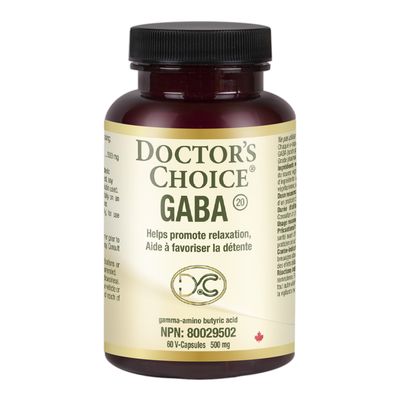 DR. Choice GABA 500mg 60VCaps