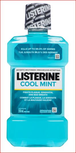 Listerine Antiseptic Mouthwash - Cool Mint