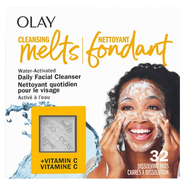 OLAY CLEANSING MELTS FACIAL VITAMIN C 32