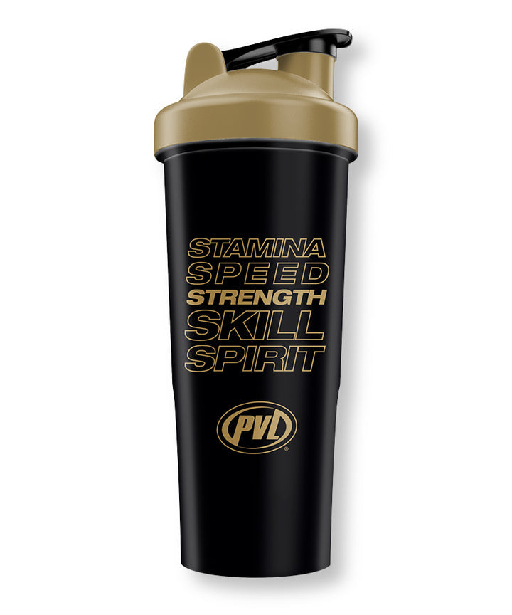PVL  WHEY GOLD  PVL DRIVE Gym Shaker Cup / Bottle (Black)  1L