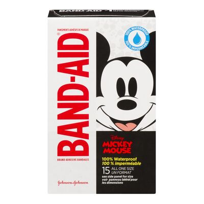 Band-Aid 15's One Size Mickey Mouse