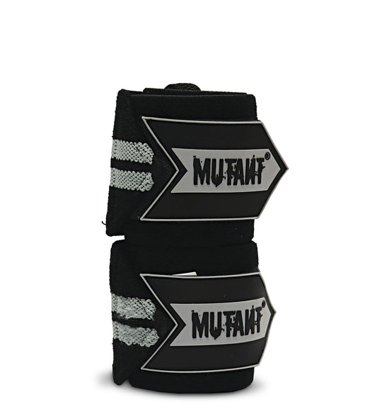 MUTANT    MUTANT® Merch    Mutant Wrist Wraps - black/silvern/a
