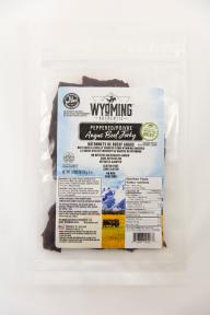 Wyoming Gourmet Beef   Peppered Beef Jerky 6 x 85g