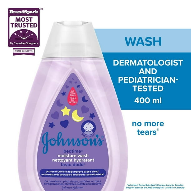 JJ BABY BEDTIME MOISTURIZING WASH 400ML