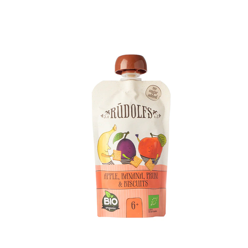 Rudolfs_Organic Apple Banana Prune Puree with Biscuits - (110g)_110g