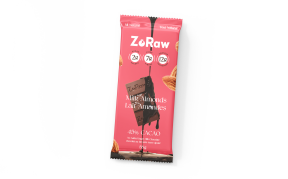 ZoRaw Chocolates   45% Milk Almond w/Protein   55g
