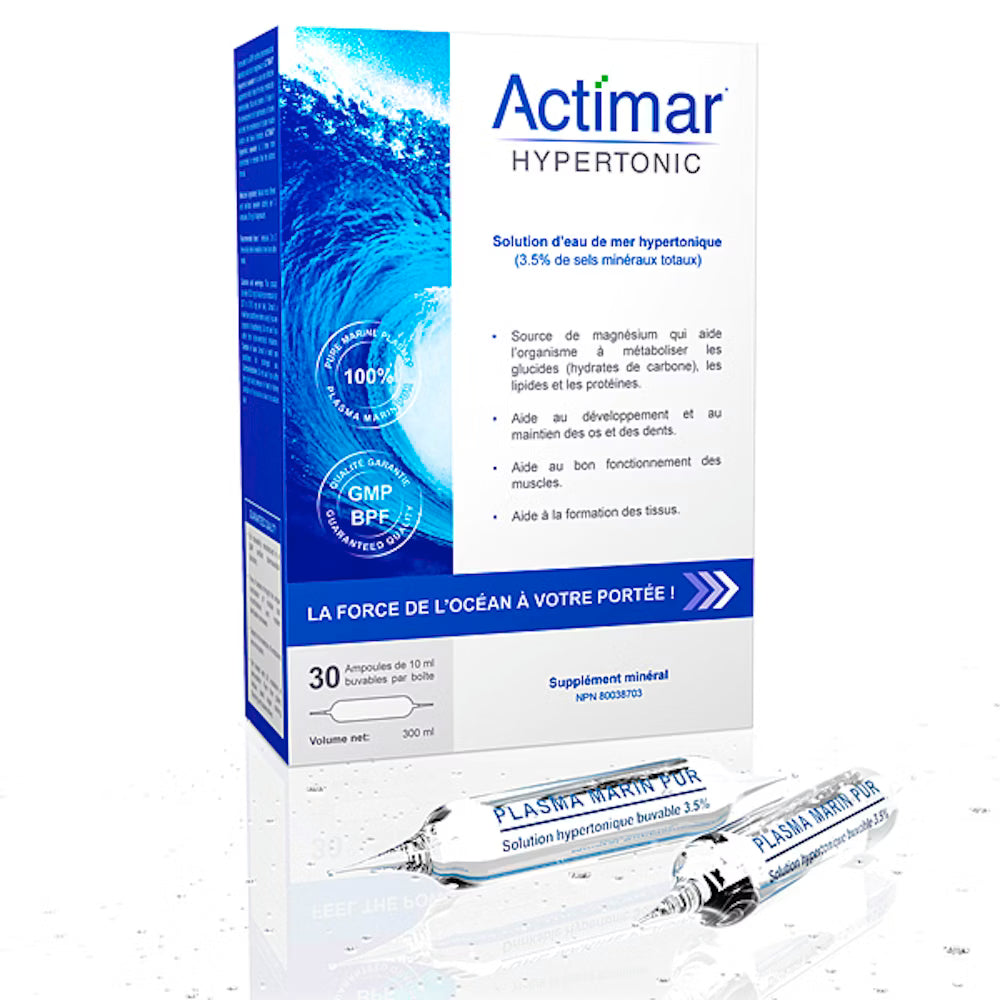 ACTIMAR   Isotonic Pure Marine Plasma (30 x 10ml) -  30amp.
