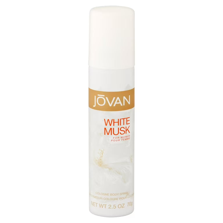 Jovan White Musk Body Spray By Jovan 2.5 oz Body Spray