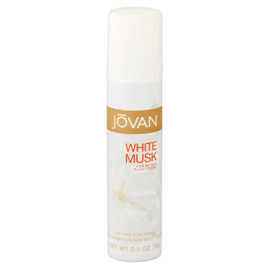 Jovan White Musk Body Spray By Jovan 2.5 oz Body Spray