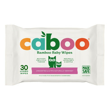 Caboo   Baby Wipes   Bamboo Baby Wipes Unscented30CT