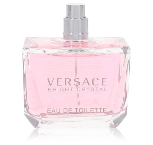 Bright Crystal Eau De Toilette Spray (Tester) By Versace 3 oz Eau De Toilette Spray