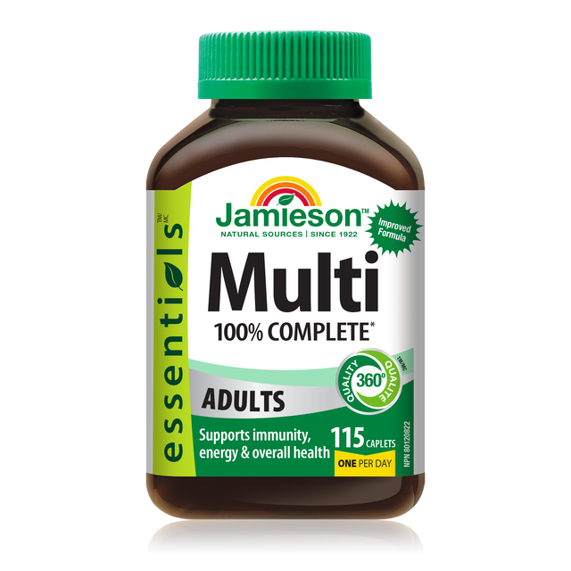 Jamieson    JMS 100% Complete Multi Adult 90's    115Caplets