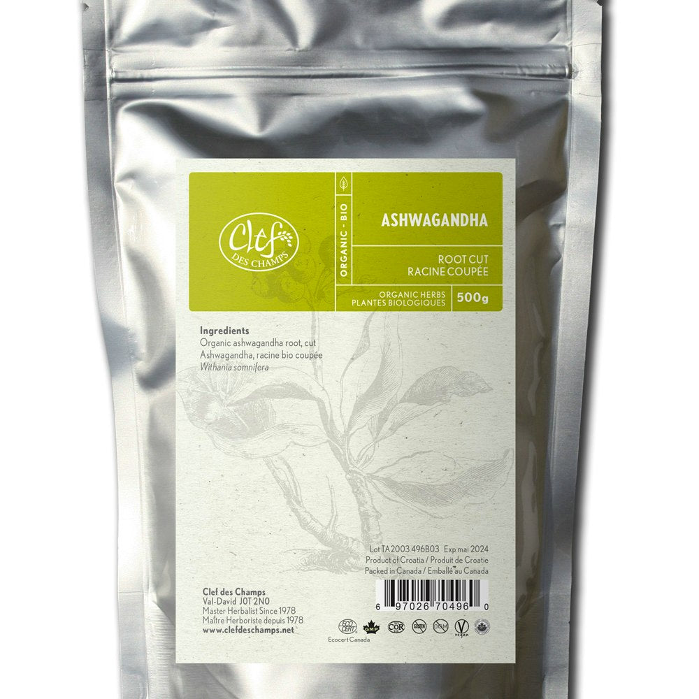 ASHWAGANDHA root organic    500 GR