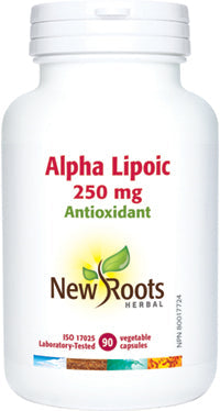 NEW ROOTS    Alpha Lipoic 250 mg    90 capsules