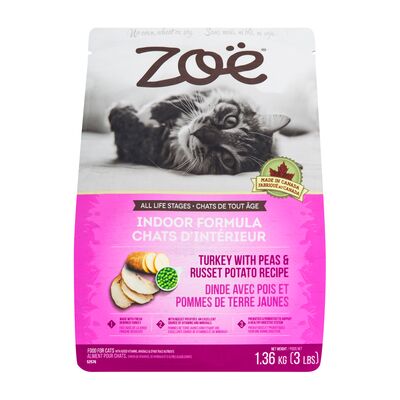ZOE CAT INDOOR  TKY PEAS POTATO 1 36KG
