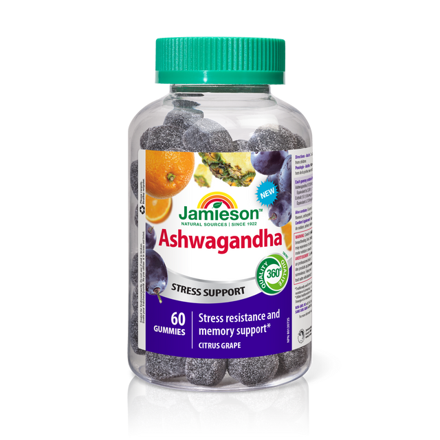 Jamieson    JMS Ashwagandha Gummies    60Gummies