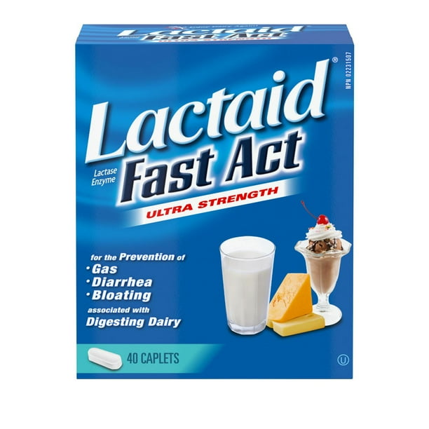LACTAID FAST ACTION CPLT 40 CAPLET
