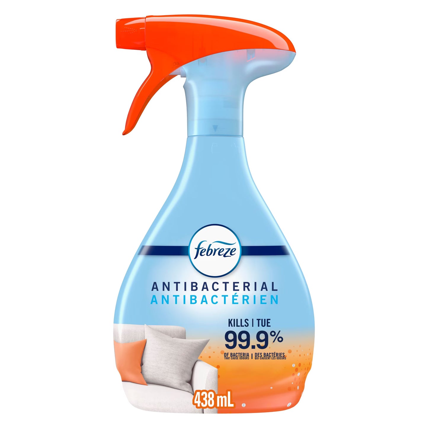 FEBREZE FABRIC ANTIBACTERIAL 438ML pack of 8