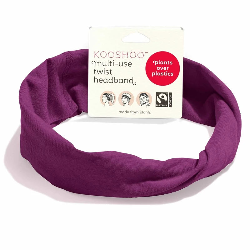 Kooshoo - Twist Headband - Wild Beet