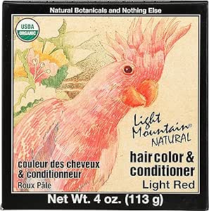 LIGHT MOUNTAIN - Light Red Haircolor      113g