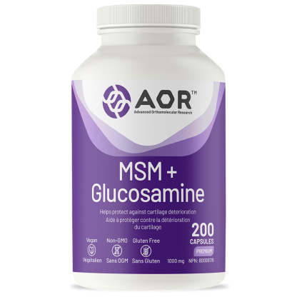 AOR   MSM + Glucosamine 200caps