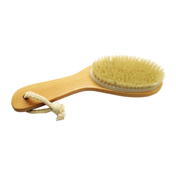 AXEL KRAFT-NATURAL BRISTLE BODY BRUSH, WOOD