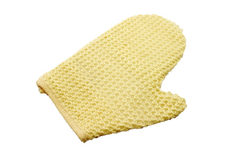 AXEL KRAFT-SISAL BATH GLOVE WITH THUMB