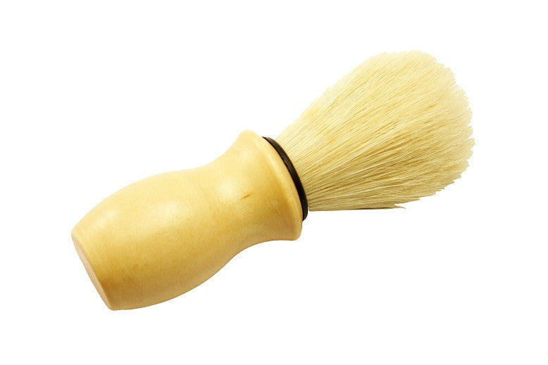 AXEL KRAFT-SHAVING BRUSH, WOOD HANDLE