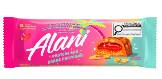 Alani Nu Protein Bar (FE) Peanut Butter and Jelly 46 g