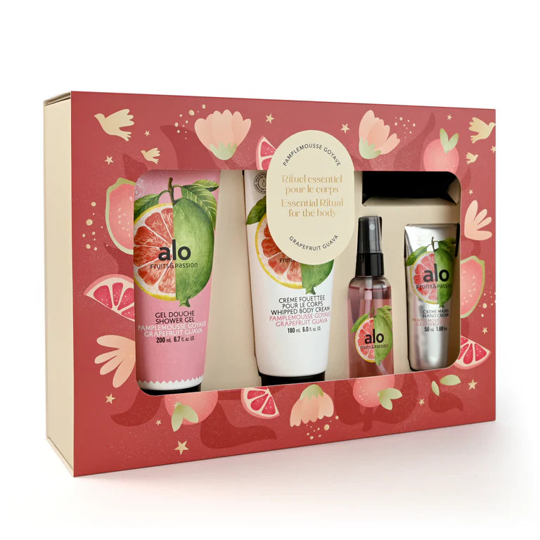 FRUITS&PASSION ALO SET RITUAL BD GRAPEFRUIT GOYAV4