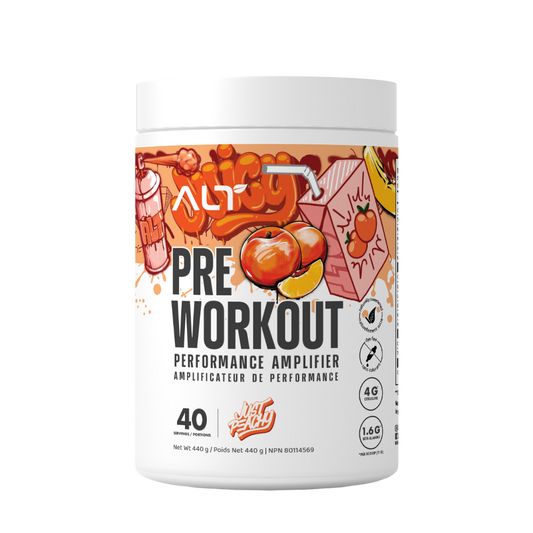 ALT -  Pre Workout Just Peachy 20/40 Servings
