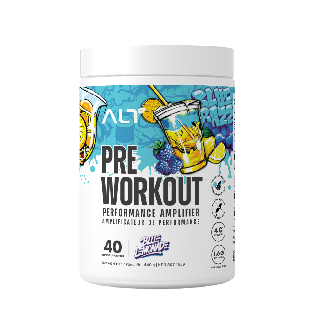 ALT Pre Workout - Blue Raspberry Lemonade 40 Srv