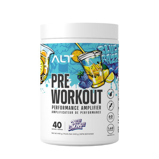 ALT Pre Workout - Blue Raspberry Lemonade 40 Srv