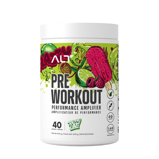 ALT -  Pre Workout Razzy Lime 20/40 Servings