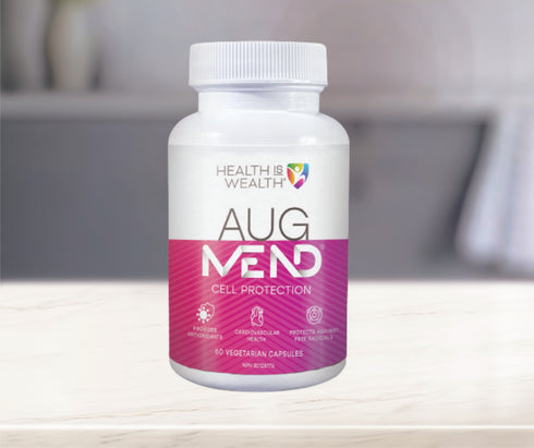 HEALTH IS WEALTH   AugMEND - Antioxidants - NEW LOWER PRICE   60 Vegetarian Capsules