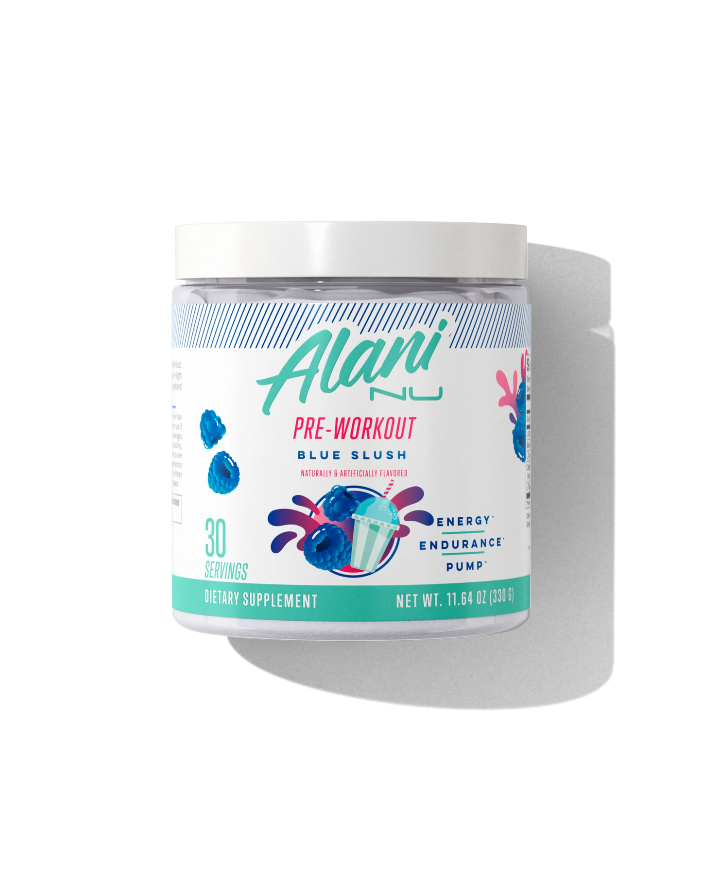 Alani Nu -   Pre Workout (EN) Blue Slush 30 Servings