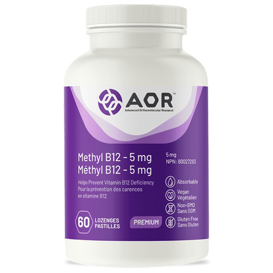 AOR   Methyl B12 - 5mg 60 lozenges
