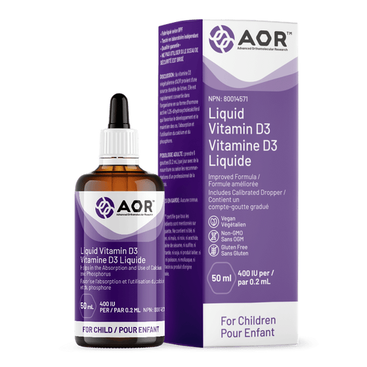 AOR Vitamin D3 50ml (Child)