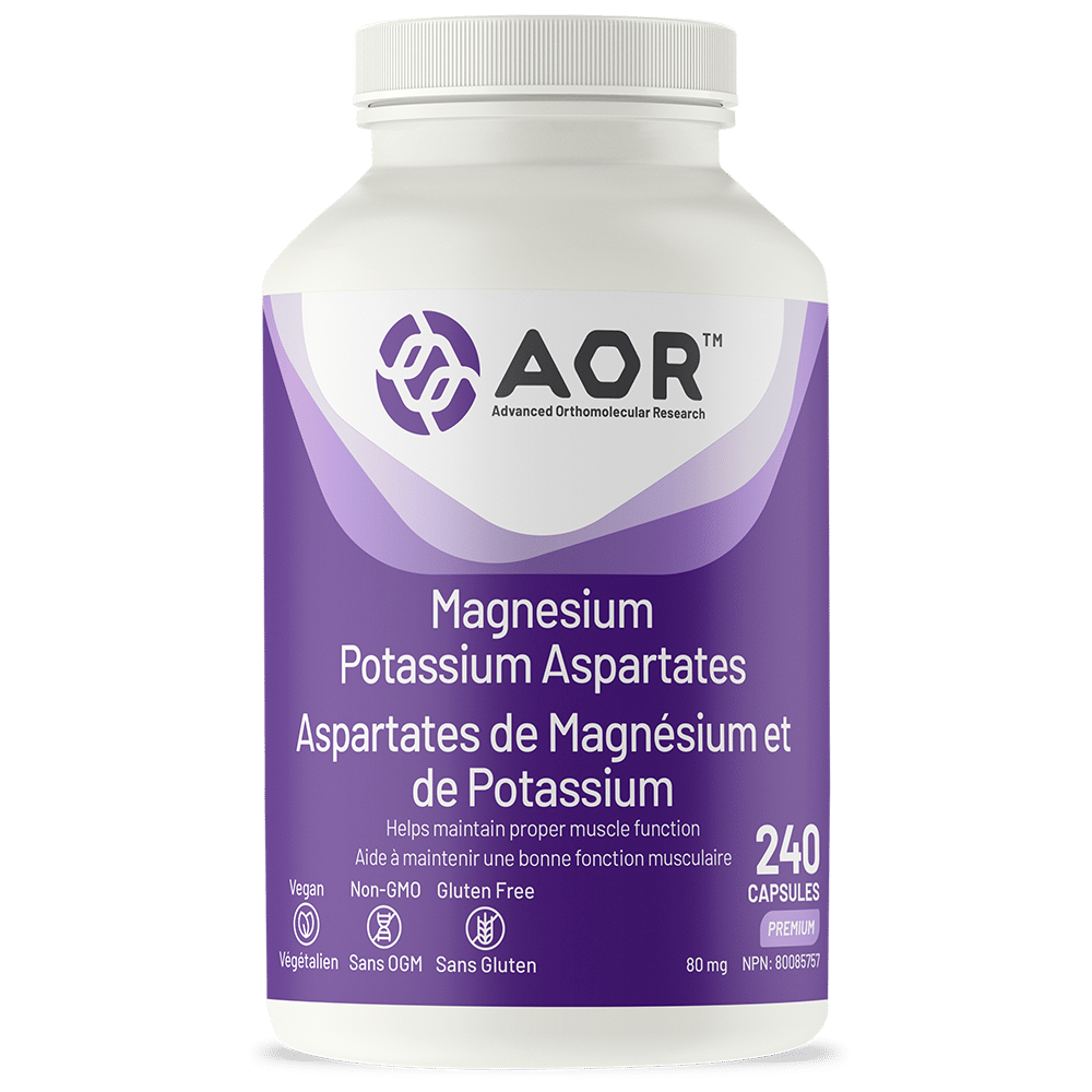 AOR Magnesium Potassium Aspartates 240 caps