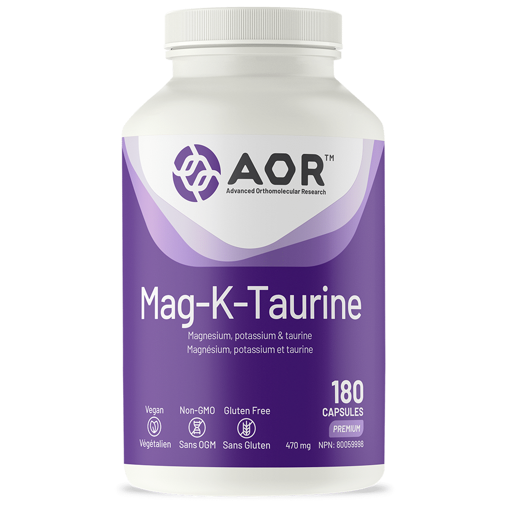 AOR Mag-K-Taurine 180 caps
