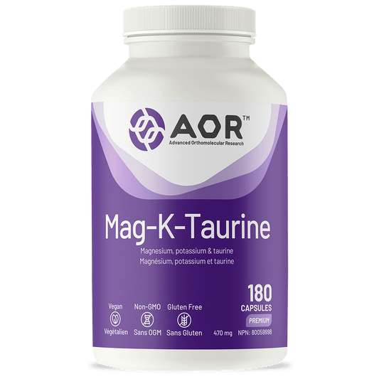 AOR Mag-K-Taurine 180 caps
