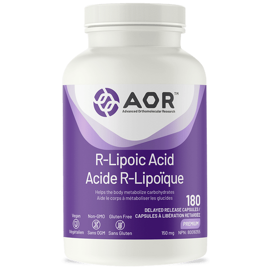 AOR R-Lipoic Acid 180 caps