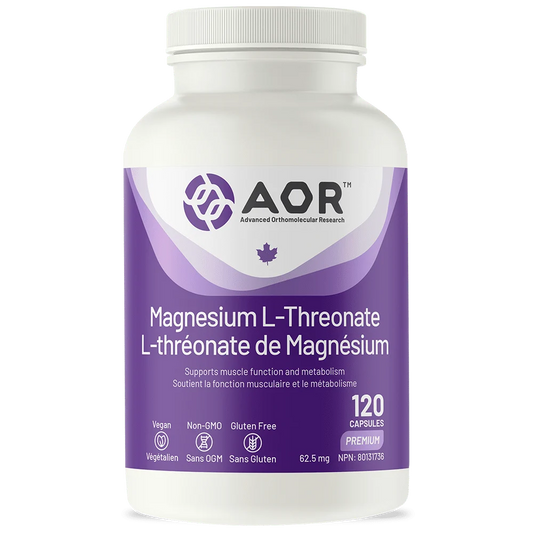 AOR - Magnesium L-Threonate 120 caps