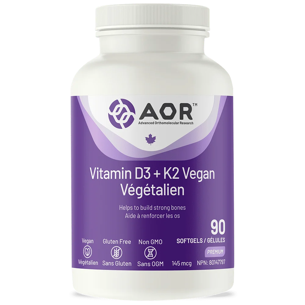 VITAMIN D3 + K2 VEGAN SOFTGEL  90's