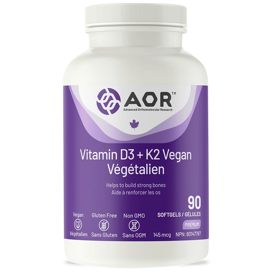 VITAMIN D3 + K2 VEGAN SOFTGEL  90's