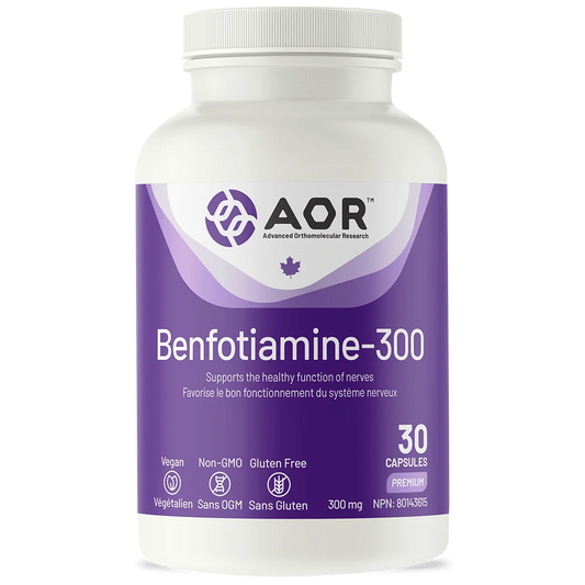 AOR - Benfotiamine 300mg 30caps