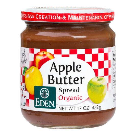 Eden Foods   Organic Spreads   Apple Butter482ML
