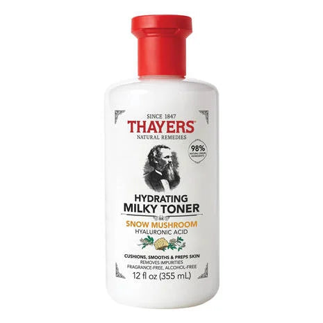 THAYERS NATURAL    Witch Hazel Alcohol Free Toner       Hydrating Milky Toner 355mL